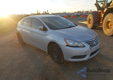 2015 Nissan Sentra Sv from USA, damaged, VIN 3N1AB7AP0FL672786